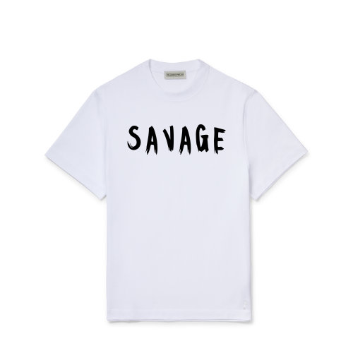 Black Savage t-shirt Text